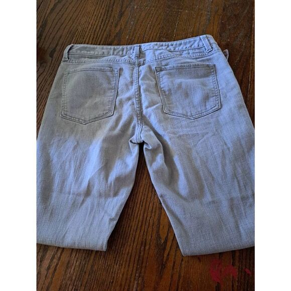 Waist Size 29 Banana Republic Grey Skinny Denim Jeans with Pockets Belt Loops - Picture 5 of 5